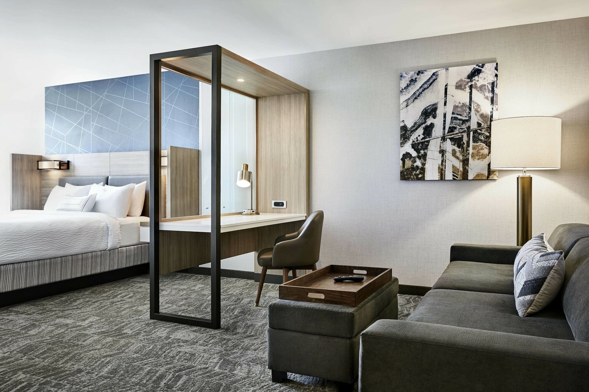 Springhill Suites By Marriott Kansas City Lenexa/City Center Exterior photo
